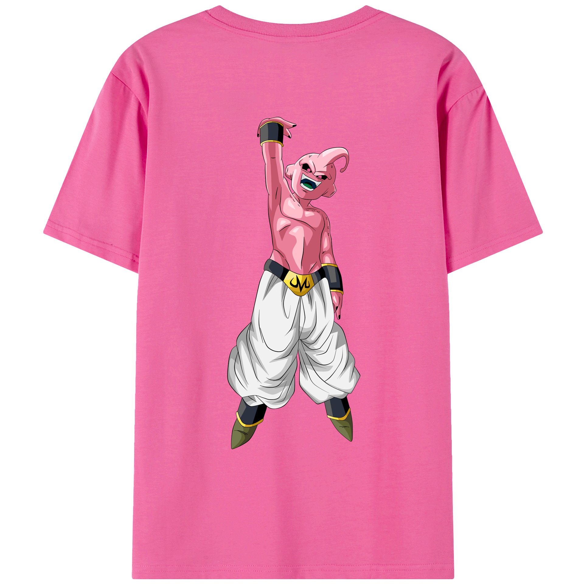 （画像用） ドラゴンボール 魔人ブウ DRAGON BALL Majin Buu レディース半袖Tシャツ(バックプリント)